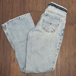 Tommy Hilfiger Light Blue Straight Leg Jeans